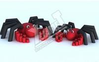 Фигура Крабик Z-19 MINI из резиновой крошки