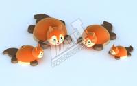 Фигура Бельчонок Z-29 MIDI из резиновой крошки