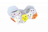 Детский игровой комплекс 'Скалодром' тип-3 ИКС.003