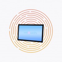 Монитор сенсорный встраиваемый AnTouch ANT-238P 23.8", PCAP (проекционно-ёмкостный), 1920х1080, 315-350 кд/м2, 10 касаний, DP, HDMI, DVI, IP65, VESA, 2х5 Вт