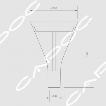 Светильник уличный светодиодный Авеню LED AVN SM 40 – №2