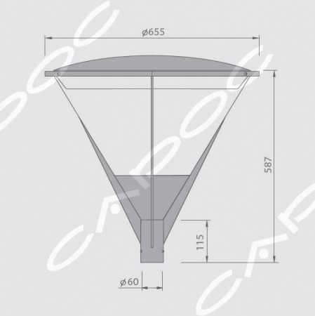 Светильник уличный светодиодный Мартини LED MAR LED M ES – №2